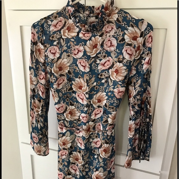 TopShop Peony Tea Dress - Picture 3 of 4